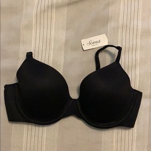 NWT Black Soma bra